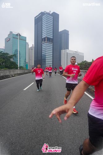 Race photo from Smartfren Run 2025 Vibes