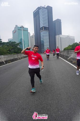 Race photo from Smartfren Run 2025 Vibes