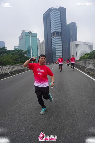 Race photo from Smartfren Run 2025 Vibes