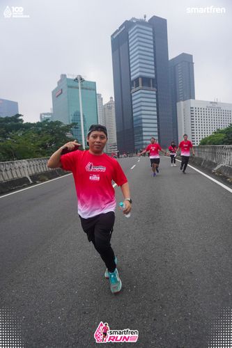 Race photo from Smartfren Run 2025 Vibes