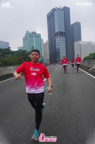 Race photo from Smartfren Run 2025 Vibes