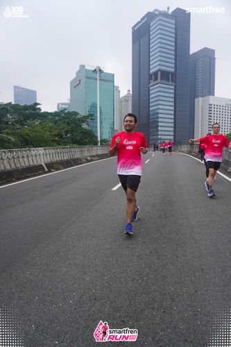 Race photo from Smartfren Run 2025 Vibes