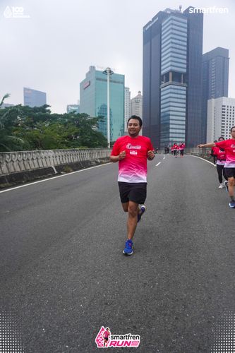 Race photo from Smartfren Run 2025 Vibes