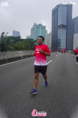 Race photo from Smartfren Run 2025 Vibes