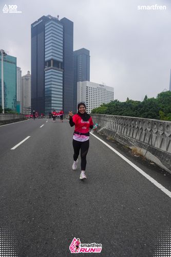 Race photo from Smartfren Run 2025 Vibes