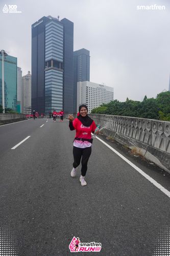 Race photo from Smartfren Run 2025 Vibes