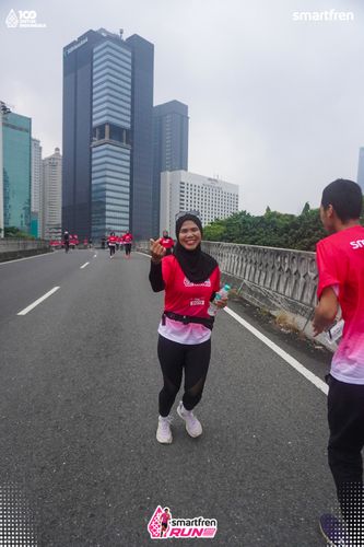 Race photo from Smartfren Run 2025 Vibes
