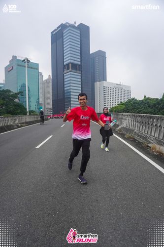 Race photo from Smartfren Run 2025 Vibes