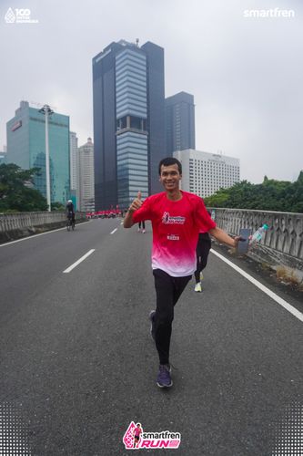 Race photo from Smartfren Run 2025 Vibes