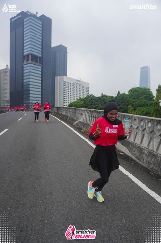 Race photo from Smartfren Run 2025 Vibes