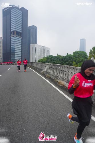 Race photo from Smartfren Run 2025 Vibes