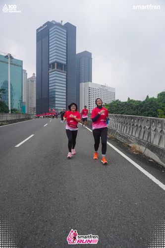 Race photo from Smartfren Run 2025 Vibes
