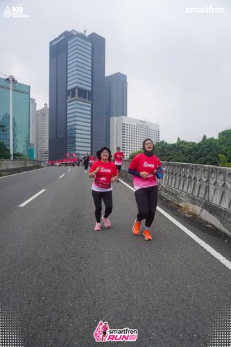 Race photo from Smartfren Run 2025 Vibes