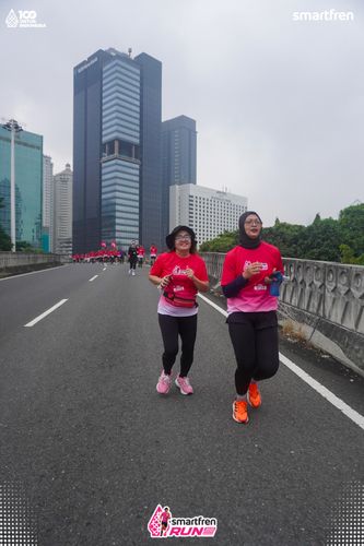Race photo from Smartfren Run 2025 Vibes