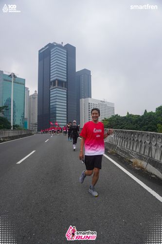Race photo from Smartfren Run 2025 Vibes