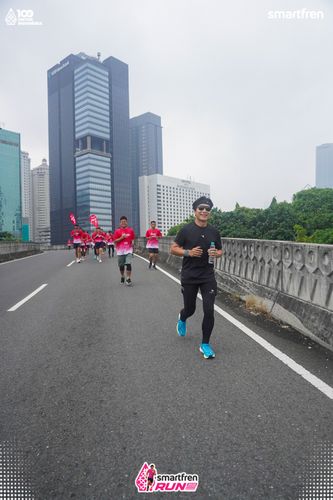 Race photo from Smartfren Run 2025 Vibes
