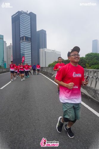 Race photo from Smartfren Run 2025 Vibes