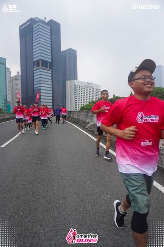Race photo from Smartfren Run 2025 Vibes