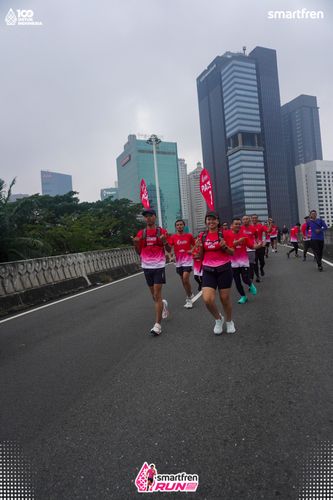 Race photo from Smartfren Run 2025 Vibes