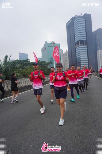 Race photo from Smartfren Run 2025 Vibes
