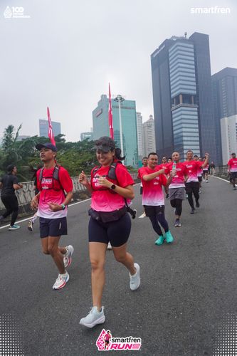 Race photo from Smartfren Run 2025 Vibes