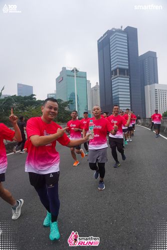 Race photo from Smartfren Run 2025 Vibes