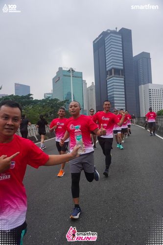 Race photo from Smartfren Run 2025 Vibes
