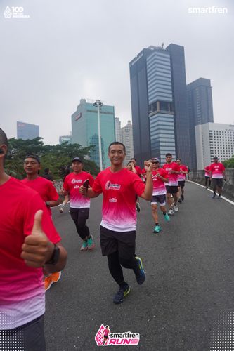 Race photo from Smartfren Run 2025 Vibes