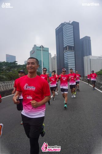 Race photo from Smartfren Run 2025 Vibes