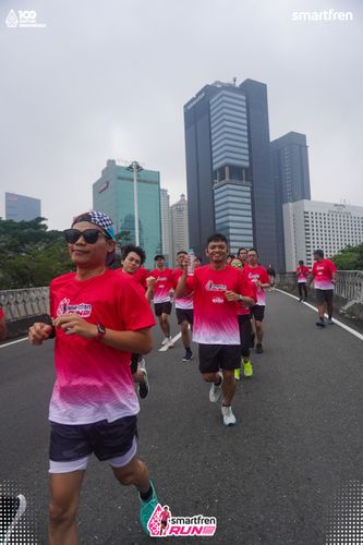 Race photo from Smartfren Run 2025 Vibes