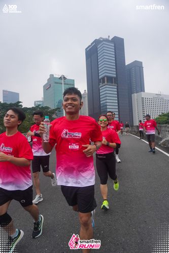 Race photo from Smartfren Run 2025 Vibes