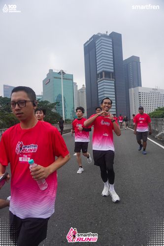 Race photo from Smartfren Run 2025 Vibes