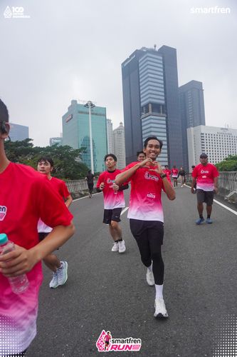 Race photo from Smartfren Run 2025 Vibes