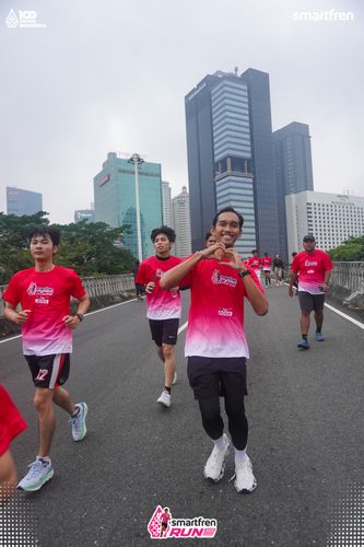 Race photo from Smartfren Run 2025 Vibes