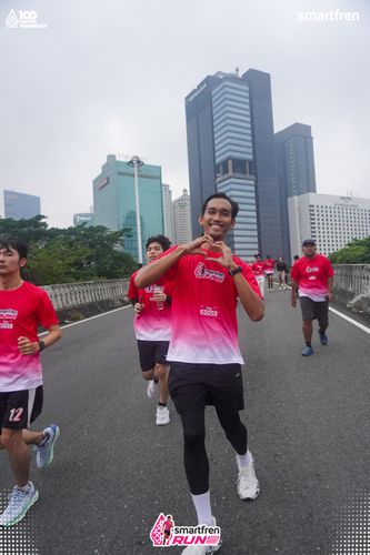 Race photo from Smartfren Run 2025 Vibes