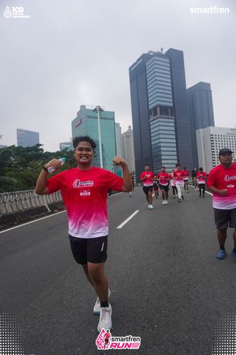 Race photo from Smartfren Run 2025 Vibes