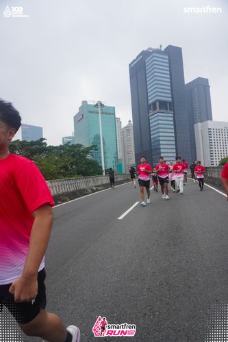 Race photo from Smartfren Run 2025 Vibes