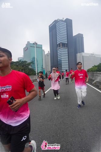 Race photo from Smartfren Run 2025 Vibes