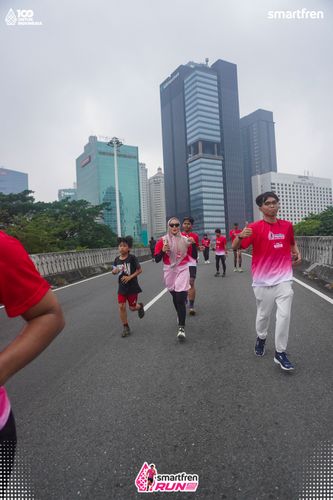 Race photo from Smartfren Run 2025 Vibes