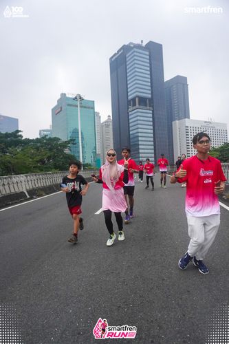 Race photo from Smartfren Run 2025 Vibes