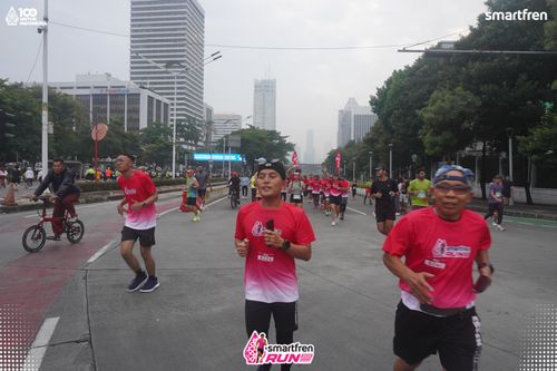 Race photo from Smartfren Run 2025 Vibes
