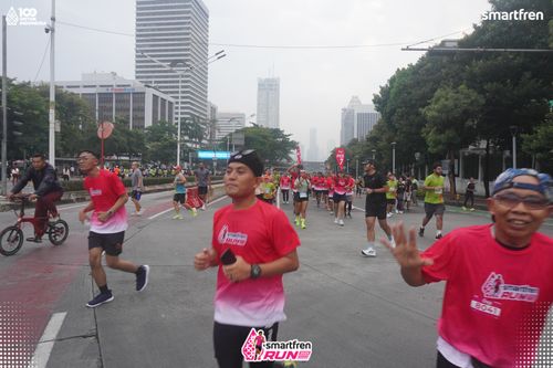 Race photo from Smartfren Run 2025 Vibes