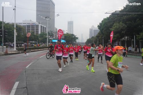 Race photo from Smartfren Run 2025 Vibes