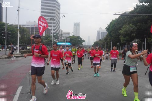 Race photo from Smartfren Run 2025 Vibes