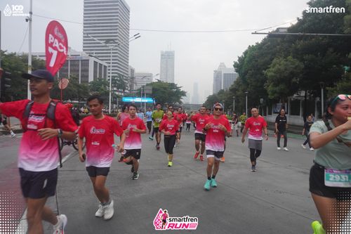 Race photo from Smartfren Run 2025 Vibes
