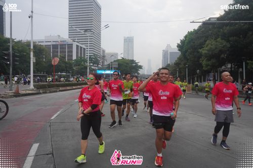 Race photo from Smartfren Run 2025 Vibes