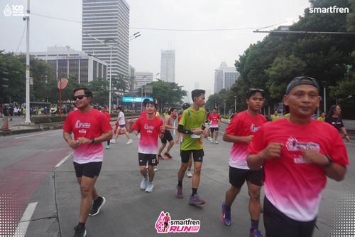 Race photo from Smartfren Run 2025 Vibes