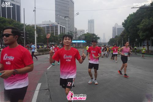 Race photo from Smartfren Run 2025 Vibes