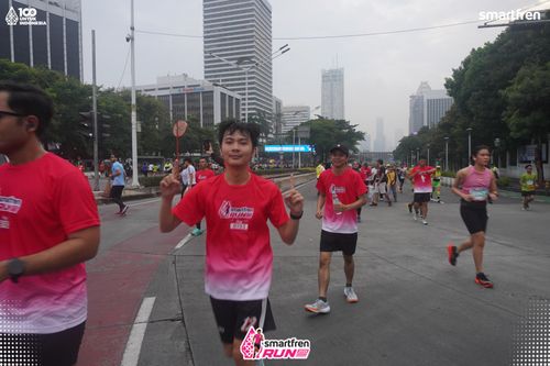 Race photo from Smartfren Run 2025 Vibes