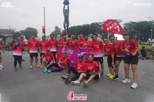 Race photo from Smartfren Run 2025 Vibes
